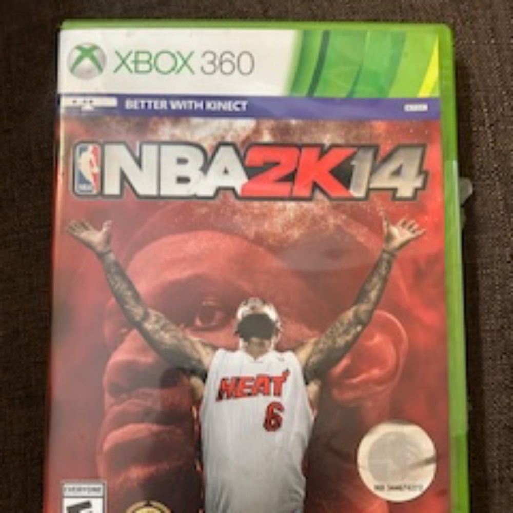 X BOX 360 NBA 2K 14 - VIDEO GAME - USED